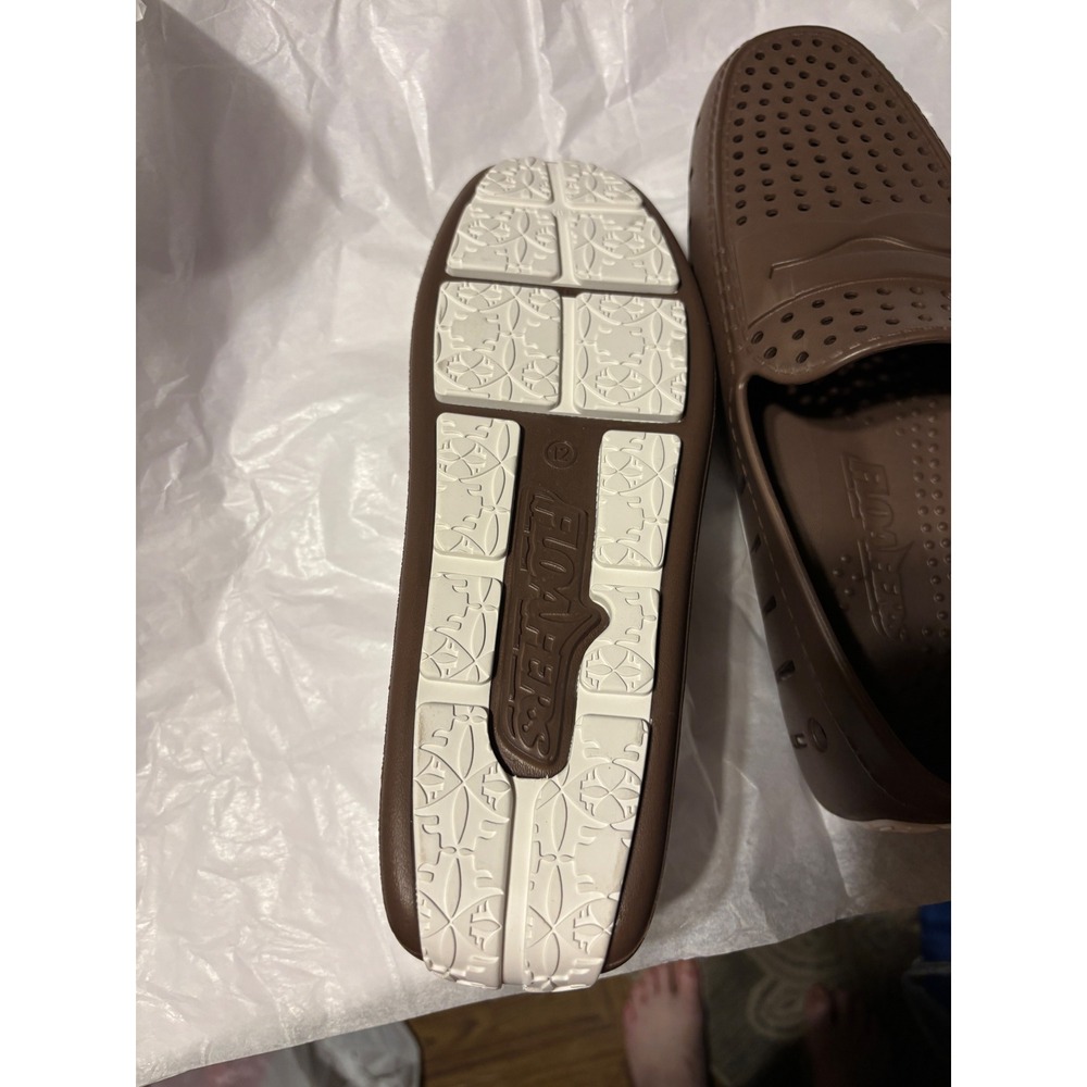 FLOATERS Mens Penny Loafer Brown Comfort Slip On Clogs Shoes Casual - Picture 6 of 8